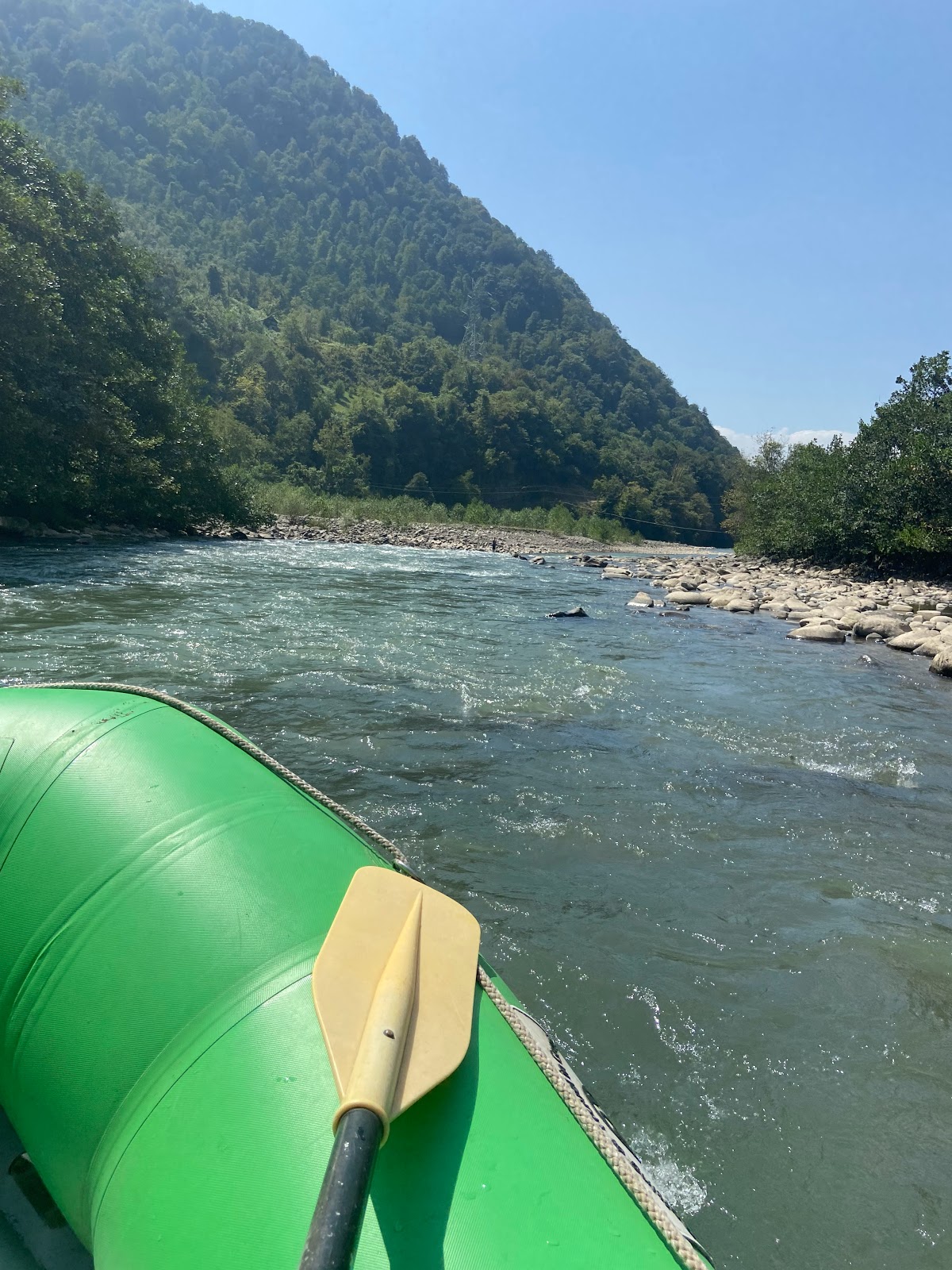 Overnight White Water Rafting Trip Itinerary